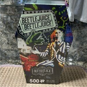 Beetlejuice 500-Piece Jigsaw Puzzle | 14” x 19” | NIB